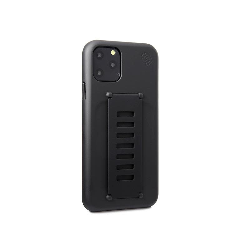 Grip2u Slim Multiple Hand Grip Case for iPhone 11 Pro - Charcoal