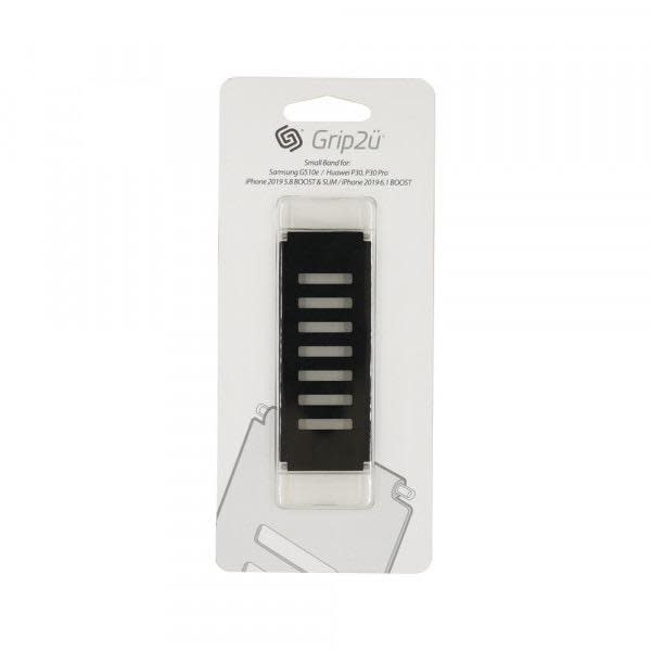 Grip2u Medium Grip Band (Boost, iPhone 11/11 Pro) (Slim, iPhone 11/11 Pro Max) - Charcoal