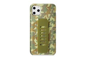 Grip2u Slim Multiple Hand Grip Case for iPhone 11 Pro Max - West Point Metallic