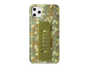 Grip2u Slim Multiple Hand Grip Case for iPhone 11 Pro Max - West Point Metallic