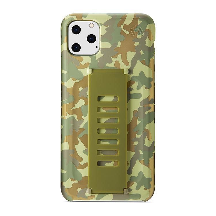 Grip2u Slim Multiple Hand Grip Case for iPhone 11 Pro Max - West Point Metallic