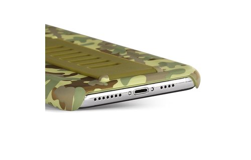 Grip2u Slim Multiple Hand Grip Case for iPhone 11 Pro Max - West Point Metallic