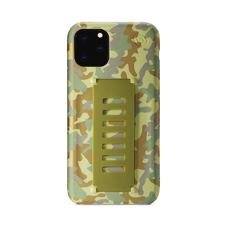 Grip2u Slim Multiple Hand Grip Case for iPhone 11 Pro - West Point Metallic
