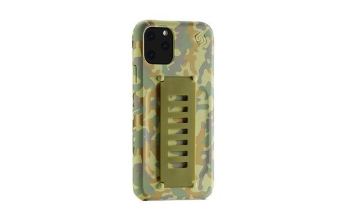 Grip2u Slim Multiple Hand Grip Case for iPhone 11 Pro - West Point Metallic