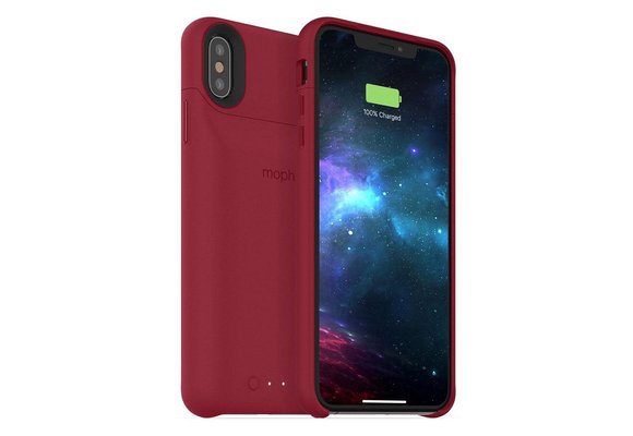 Mophie Juice Pack Access Power Bank Case 2,200 mAh for Apple iPhone Xs Max - Dark Red