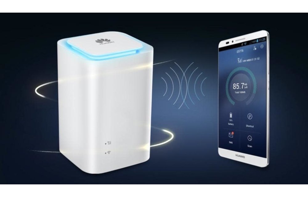 HUAWEI E5180 LTE 4G Cube Router - White