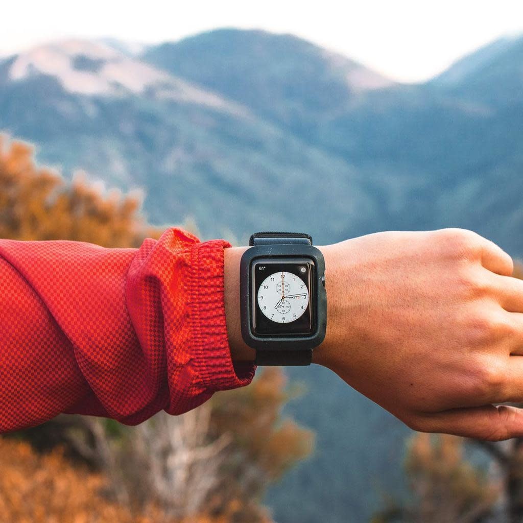 Lander Moab Case With Nylon Armband for Apple Watch Se 44mm - Black