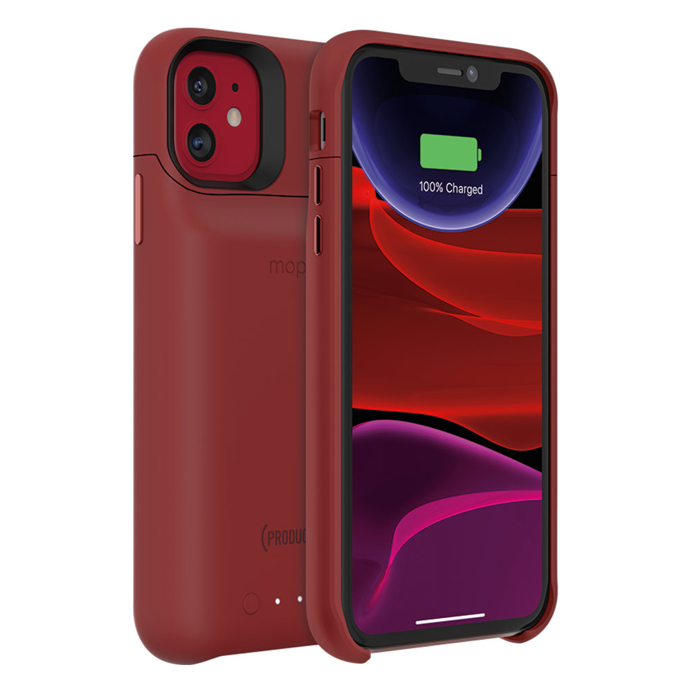Mophie Juice Pack Access Power Bank Case 2,000 mAh for Apple iPhone 11 - Red