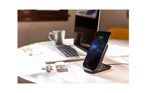 Mophie Universal Qi Wireless Charging Stand 10W - Black Fabric