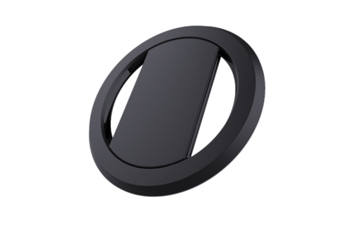 Ohsnap Super thin KickStand Smart Grip with Magnetic Mountable MagSafe Ring - black
