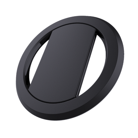 Ohsnap Super thin KickStand Smart Grip with Magnetic Mountable MagSafe Ring - black