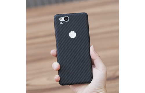 Pitaka Aramid Case for Google Pixel 2 - Black/Grey Twill