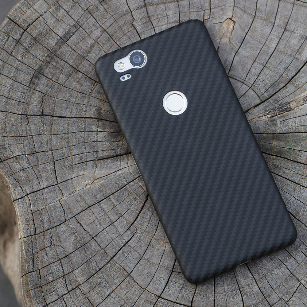 Pitaka Aramid Case for Google Pixel 2 - Black/Grey Twill