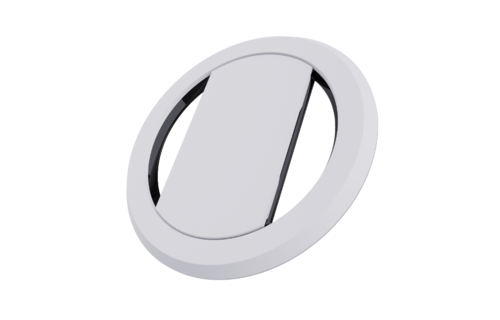 Ohsnap Super thin KickStand Smart Grip with Magnetic Mountable MagSafe Ring - White/Black