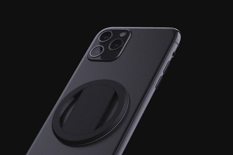 Ohsnap Super thin KickStand Smart Grip with Magnetic Mountable MagSafe Ring - White/Black