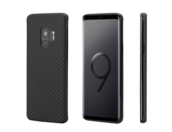 Pitaka Aramid Case for Galaxy S9 - Black/Grey Twill