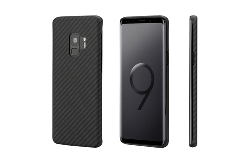 Pitaka Aramid Case for Galaxy S9 - Black/Grey Twill