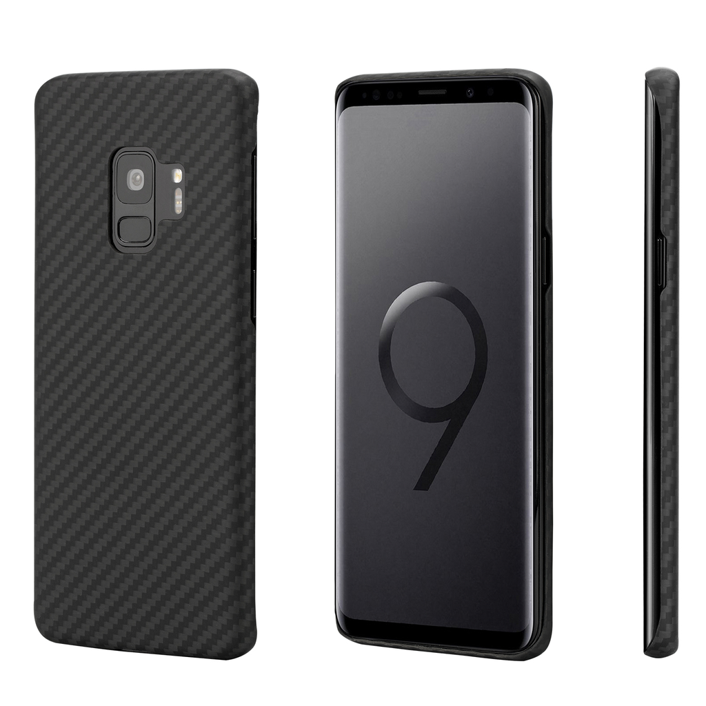 Pitaka Aramid Case for Galaxy S9 - Black/Grey Twill