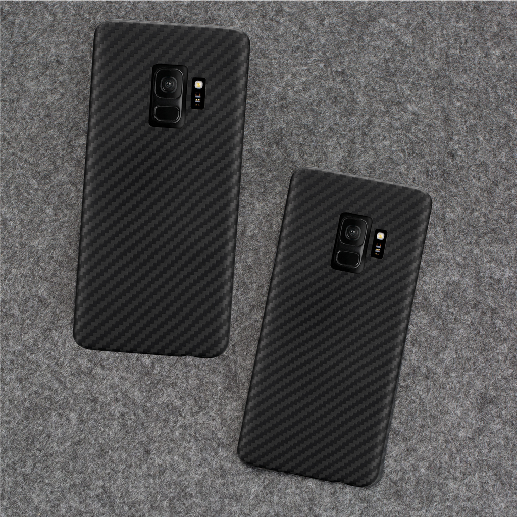 Pitaka Aramid Case for Galaxy S9 - Black/Grey Twill