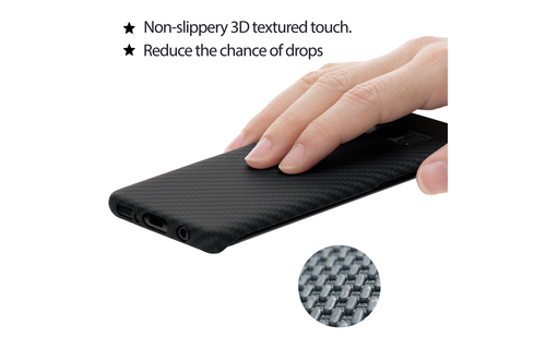 Pitaka Aramid Case for Galaxy S9 - Black/Grey Twill