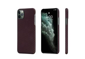 Pitaka Aramid MagEz Case for iPhone 11 Pro - Black/Red Twill