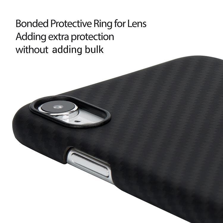 Pitaka Aramid Case for iPhone Xr - Black/Grey Twill