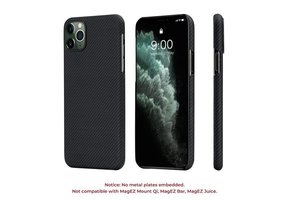 Pitaka Aramid Air Case for iPhone 11 Pro - Black/Grey Twill