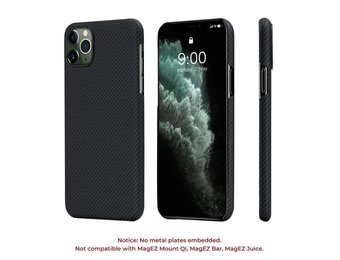 Pitaka Aramid Air Case for iPhone 11 Pro - Black/Grey Twill