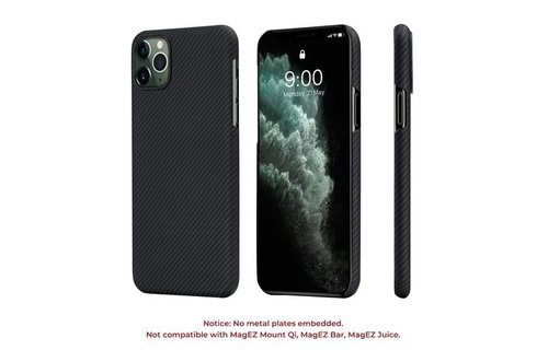 Pitaka Aramid Air Case for iPhone 11 Pro - Black/Grey Twill