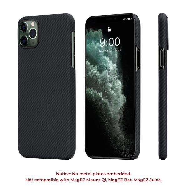 Pitaka Aramid Air Case for iPhone 11 Pro - Black/Grey Twill