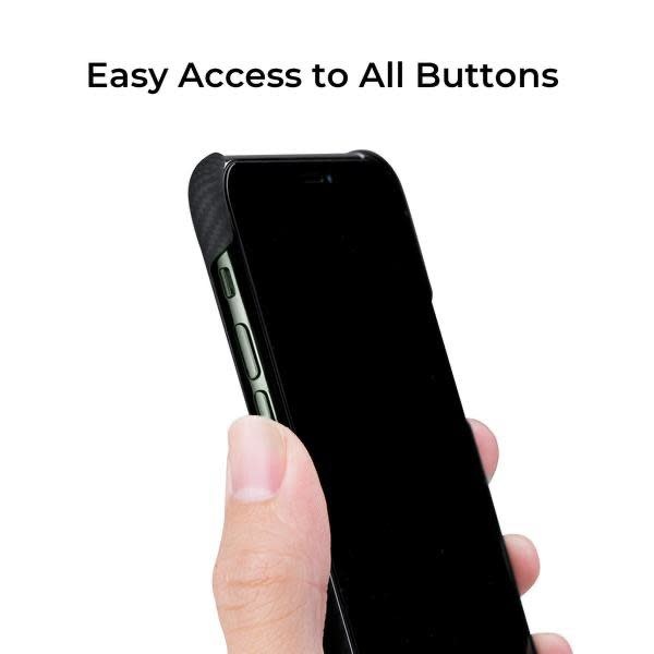 Pitaka Aramid Air Case for iPhone 11 Pro - Black/Grey Twill