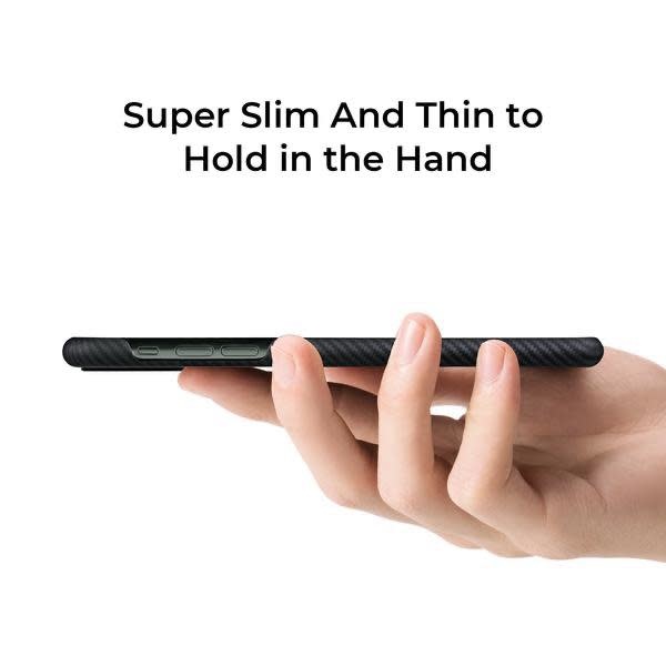 Pitaka Aramid Air Case for iPhone 11 Pro - Black/Grey Twill