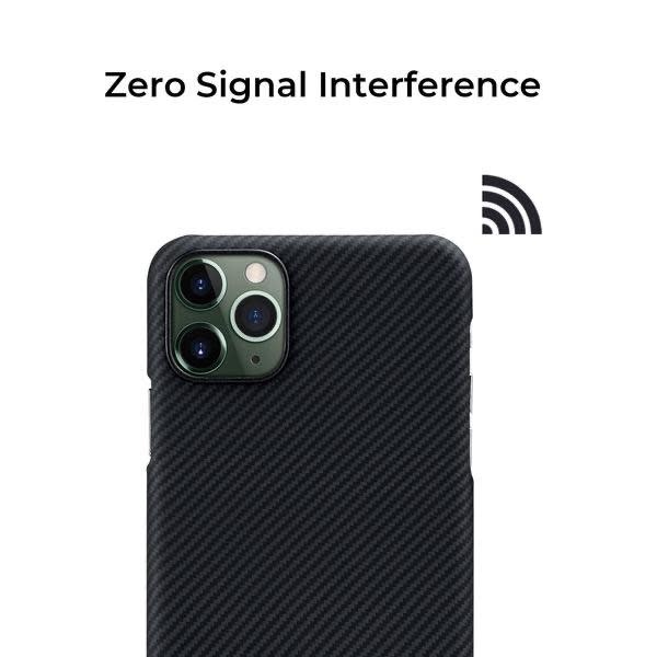 Pitaka Aramid Air Case for iPhone 11 Pro - Black/Grey Twill