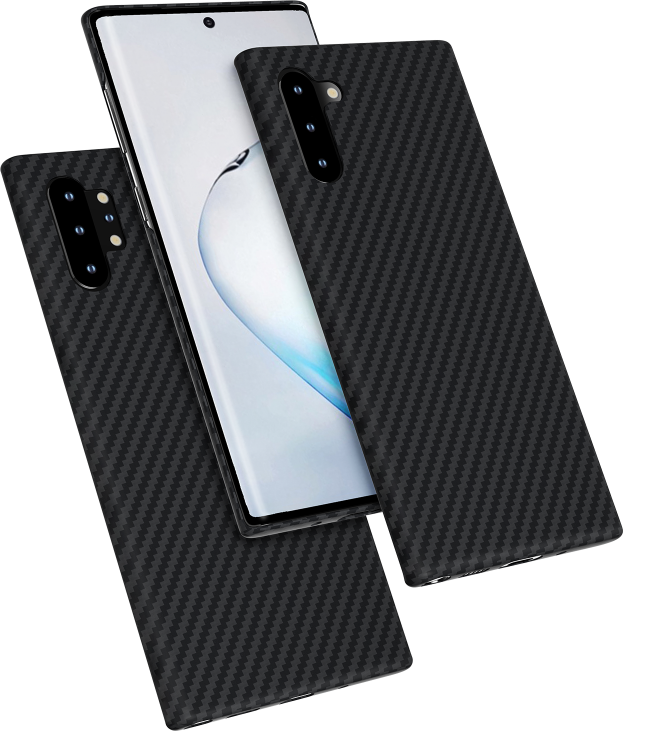 Pitaka Aramid Case for Samsung Galaxy Note 10 - Black/Grey Twill