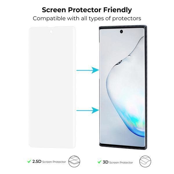 Pitaka Aramid Case for Samsung Galaxy Note 10 - Black/Grey Twill