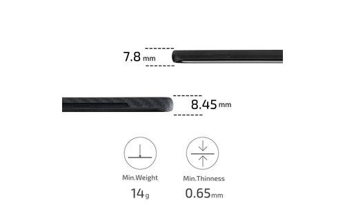 Pitaka Aramid MagCase for Samsung Galaxy S10 - Black/Grey Twill