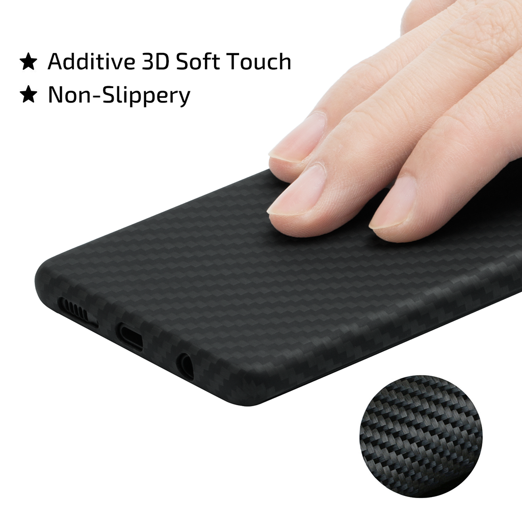 Pitaka Aramid MagCase for Samsung Galaxy S10 - Black/Grey Twill