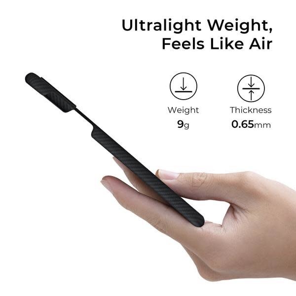 Pitaka Aramid Air Case for iPhone 11 Pro Max - Black/Grey Twill