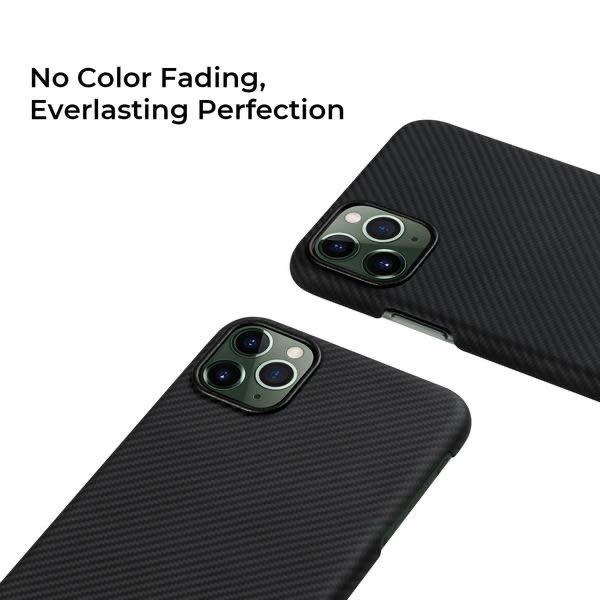 Pitaka Aramid Air Case for iPhone 11 Pro Max - Black/Grey Twill