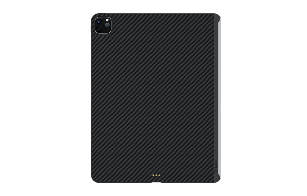 Pitaka Aramid Karbon Fiber MagEZ Case for iPad Pro 11” 2nd-Gen (fit Smart/MagicKeyboard) - Black/Grey Twill