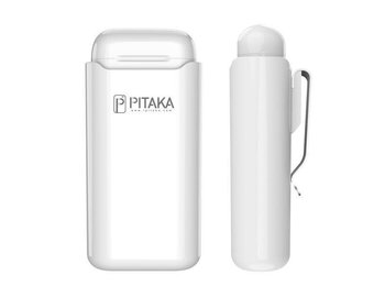 Pitaka AirPodPal Ceramic Case for Airpods inbuilt with Power Bank 1200mAh - Essential White