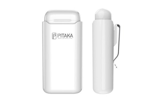 Pitaka AirPodPal Ceramic Case for Airpods inbuilt with Power Bank 1200mAh - Essential White