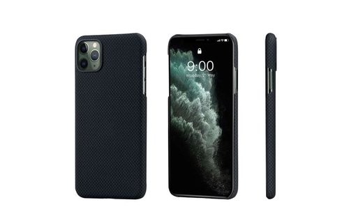 Pitaka Aramid MagEz Case for iPhone 11 Pro - Black/Grey Plain