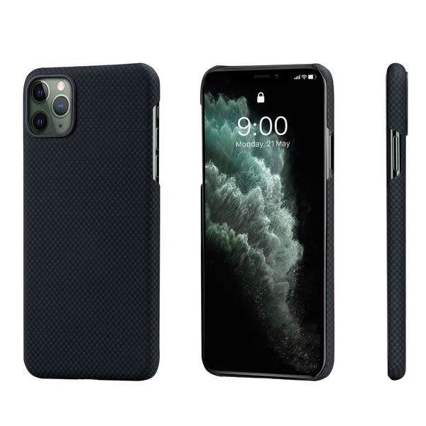 Pitaka Aramid MagEz Case for iPhone 11 Pro - Black/Grey Plain