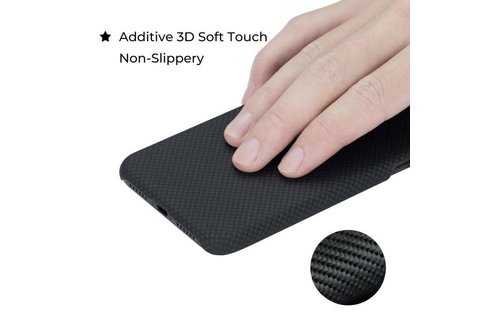 Pitaka Aramid MagEz Case for iPhone 11 Pro - Black/Grey Plain