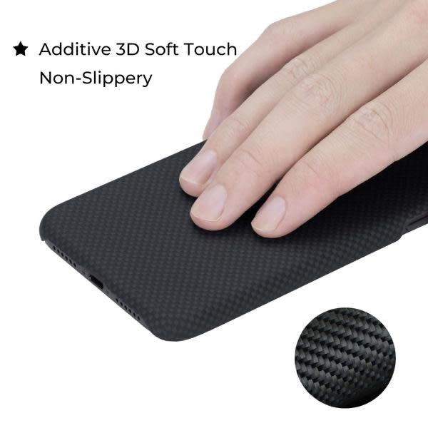 Pitaka Aramid MagEz Case for iPhone 11 Pro - Black/Grey Plain