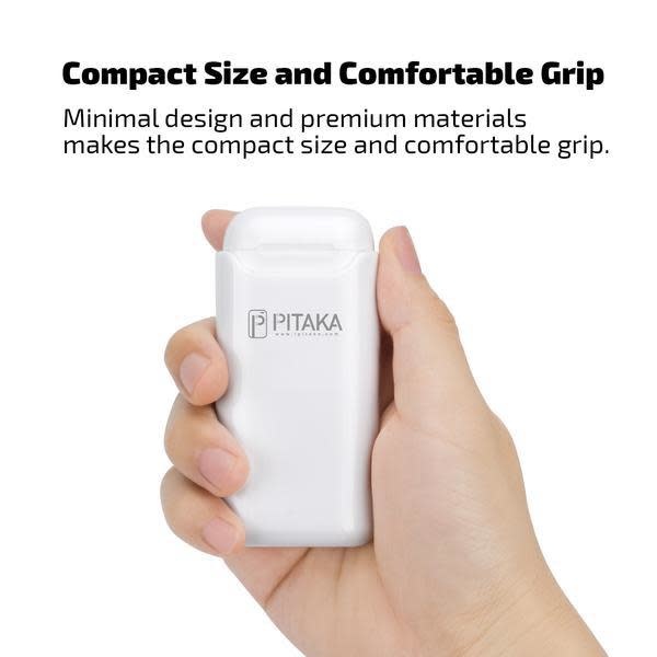 Pitaka AirPodPal Ceramic Case for Airpods inbuilt with Power Bank 1200mAh - Essential Green