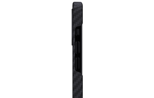 Pitaka Aramid Karbon Fiber MagEz Case for iPhone 12 / 12 Pro - Black/Grey Twill