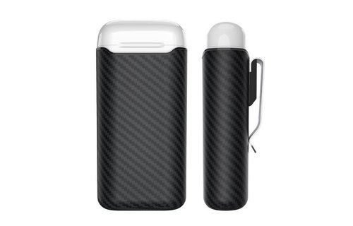 Pitaka AirPodPal Carbon Case for Airpods Inbuilt with Power Bank 1200mAh - Premium