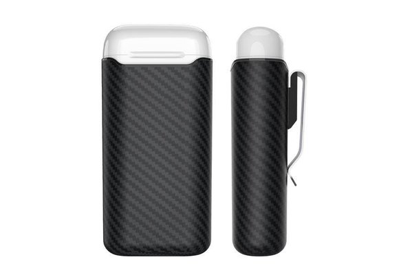 Pitaka AirPodPal Carbon Case for Airpods Inbuilt with Power Bank 1200mAh - Premium
